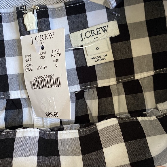 J. Crew Factory midi gingham skirt with fabulous bow. - Picture 5 of 10